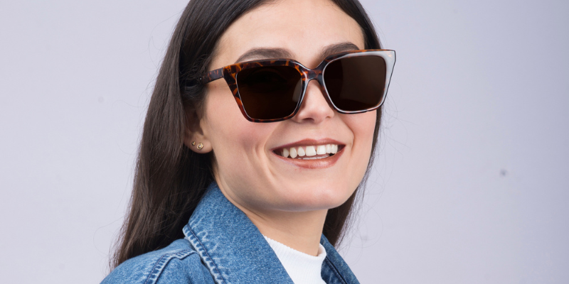Diseño vectorial de colección de moda de gafas de sol para hombres