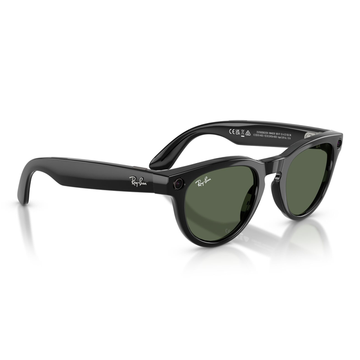 Lentes Ray-Ban Meta 0RW4013F Low Bridge Fit Headliner Negro