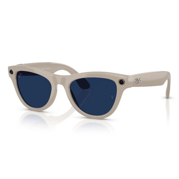 Lentes Ray-Ban Meta 0RW4014 Skyler Transitions Azul/Gris