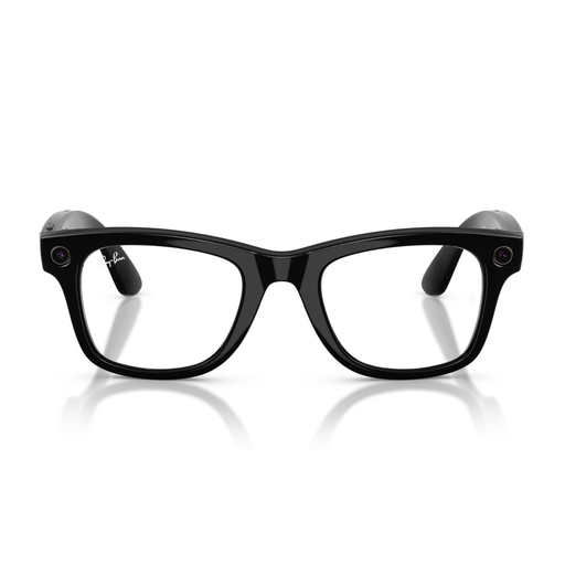 Lentes De Sol Ray-Ban Meta RW4012 Wayfarer Transitions Negro/Verde