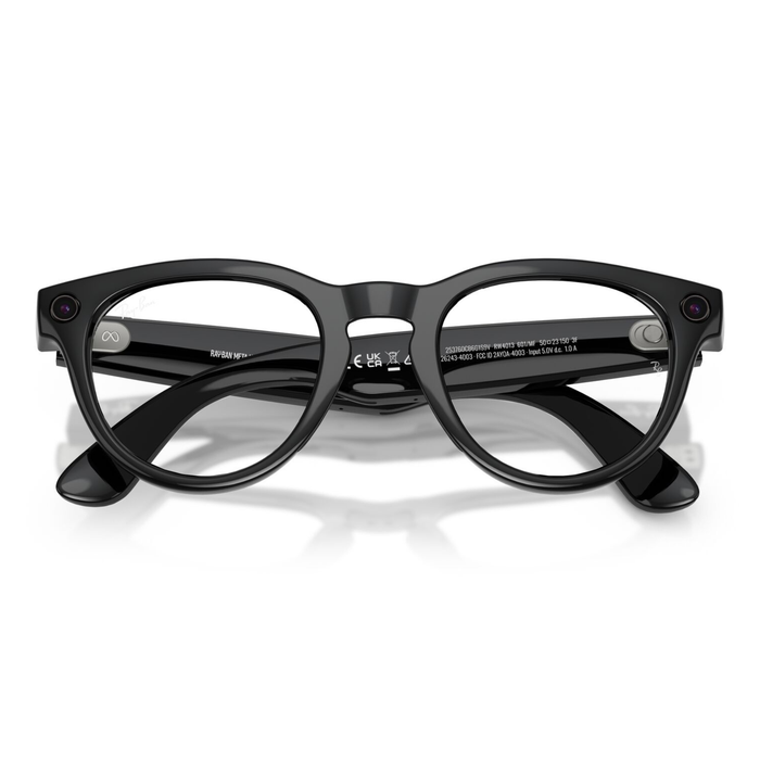Lentes Ray-Ban Meta 0RW4013 Headliner Transitions Azul/Negro