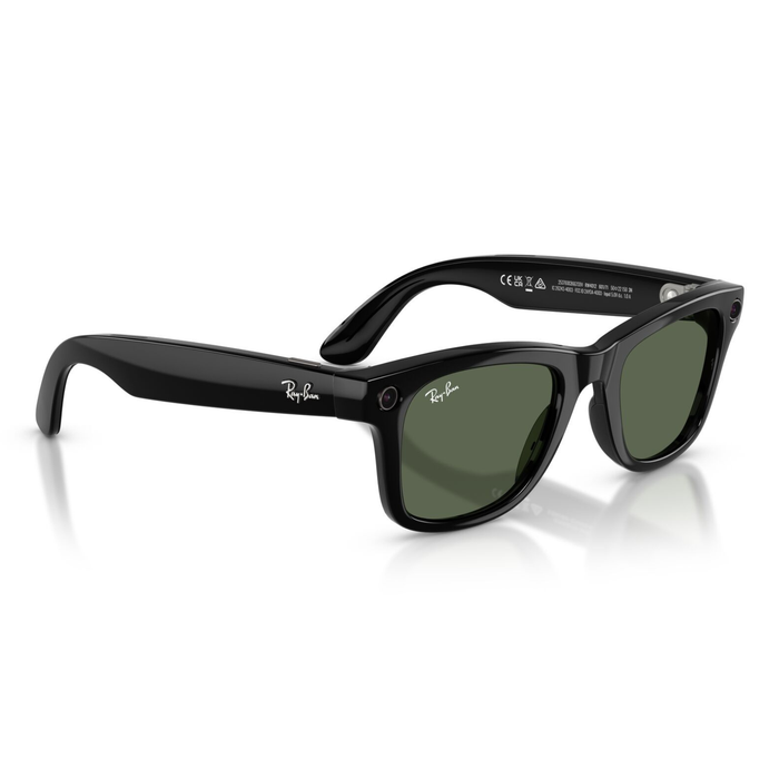 Lentes De Sol Ray-Ban Meta 0RW4012 Wayfarer Negro