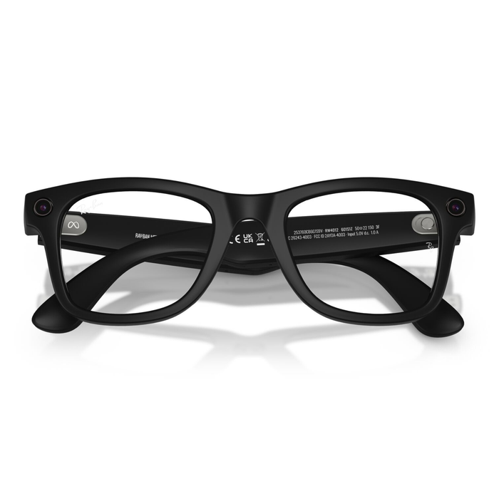 Lentes Ray-Ban Meta RW4012 Wayfarer Transitions Negro/Gris