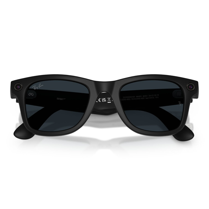 Lentes Ray-Ban Meta RW4012 Wayfarer Transitions Negro/Gris