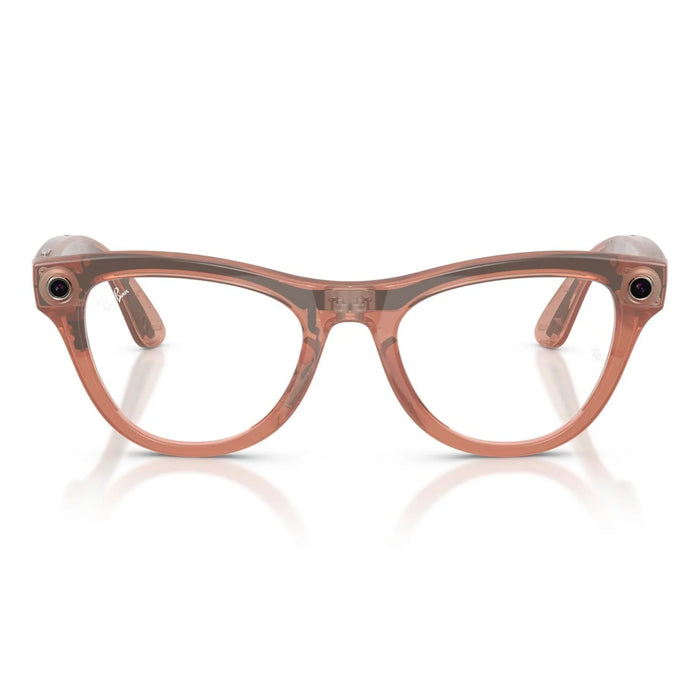 Lentes Ray-Ban Meta 0RW4014 Skyler Transitions Café/Durazno