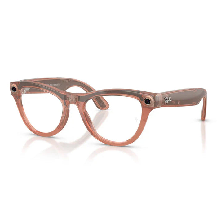 Lentes Ray-Ban Meta 0RW4014 Skyler Transitions Café/Durazno