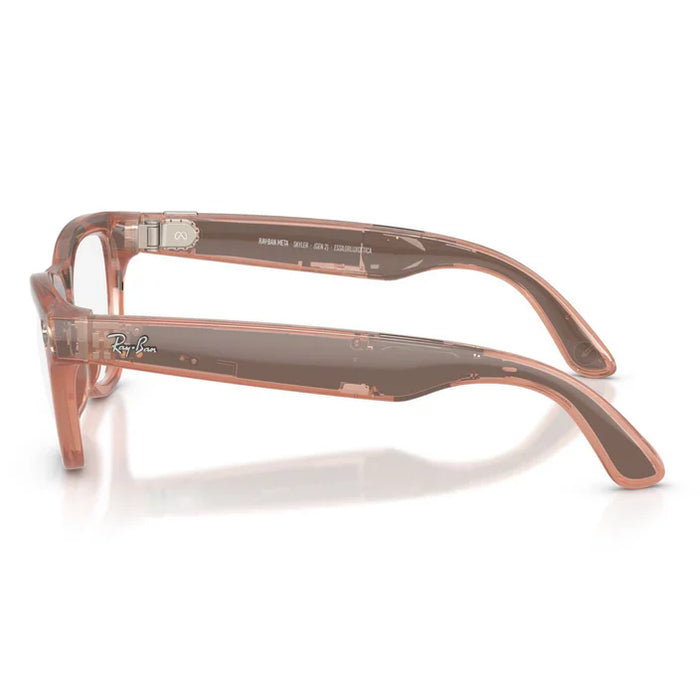 Lentes Ray-Ban Meta 0RW4014 Skyler Transitions Café/Durazno