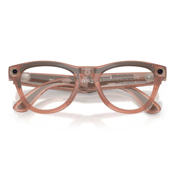 Lentes Ray-Ban Meta 0RW4014 Skyler Transitions Café/Durazno