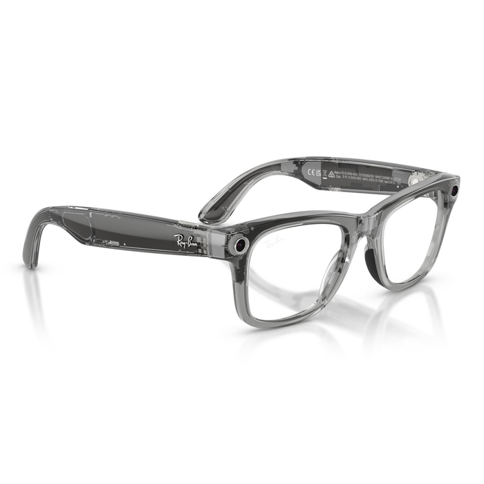Lentes Ray-Ban Meta RW4012 Wayfarer Transitions Gris/Azul