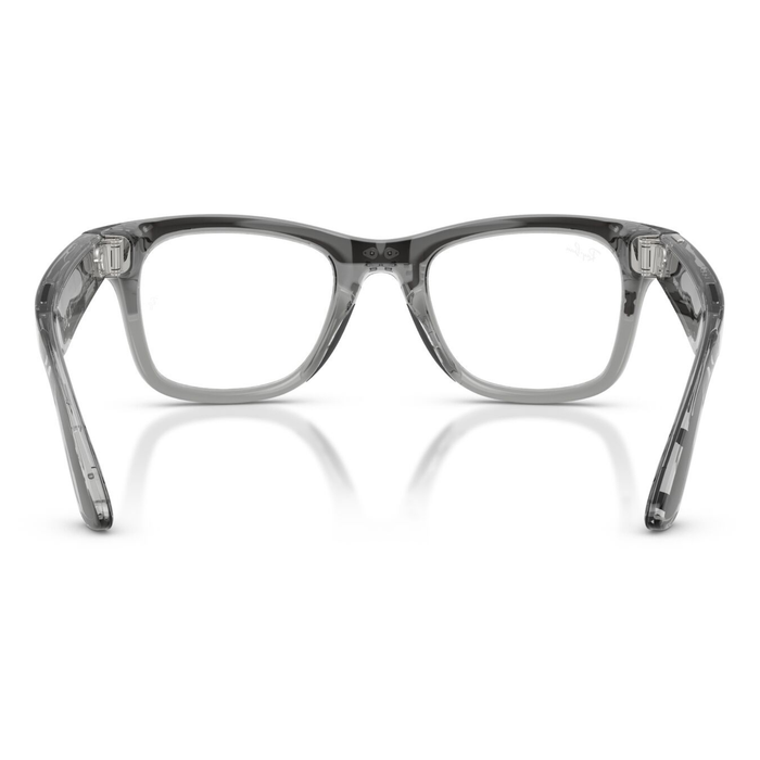 Lentes Ray-Ban Meta RW4012 Wayfarer Transitions Large Gris/Azul