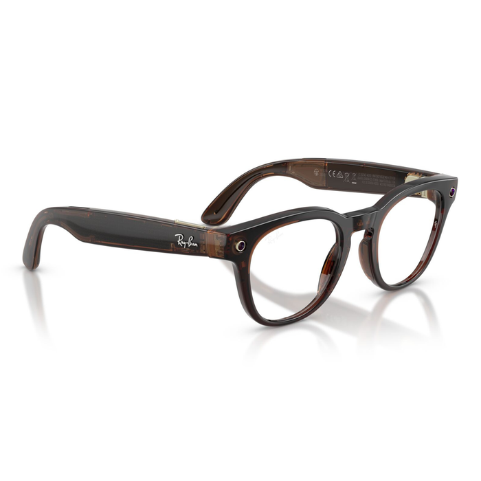 Lentes oftálmicos Ray-Ban Meta 0RW7002 Scriber Optics Café
