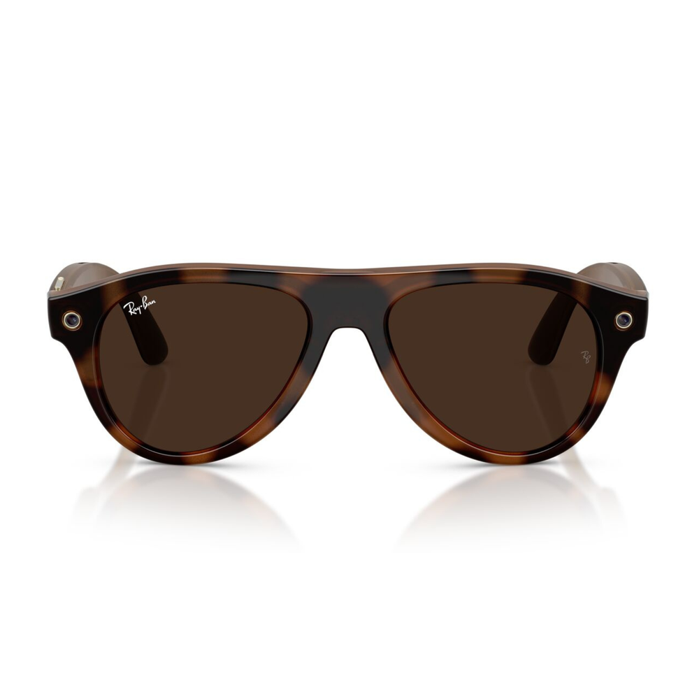 Lentes de sol Ray-Ban meta (Gen 3) Aviator Transitions Havana