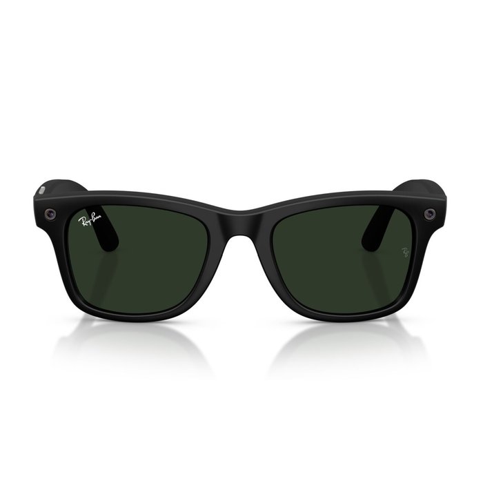 Lentes de sol Ray-Ban meta (Gen 3) Wayfarer Large Transitions Negro Mate