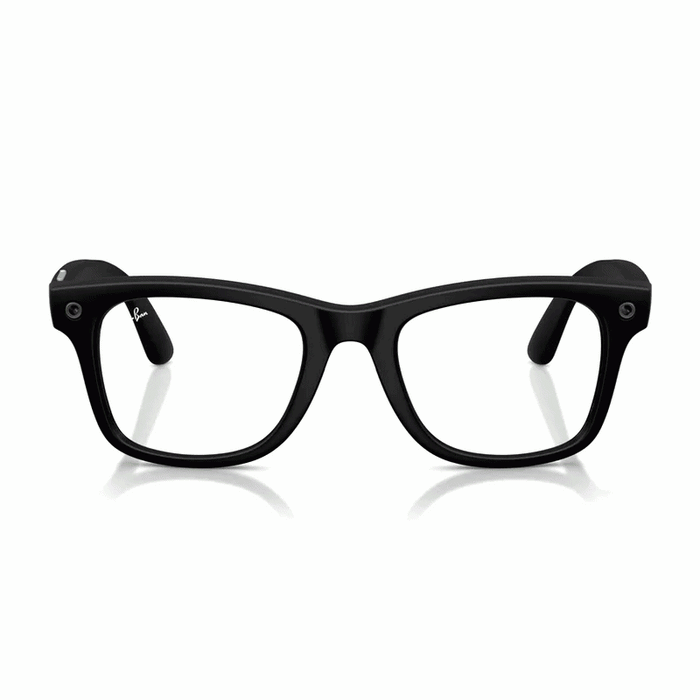 Lentes de sol Ray-Ban meta (Gen 3) Wayfarer Large Transitions Negro Mate