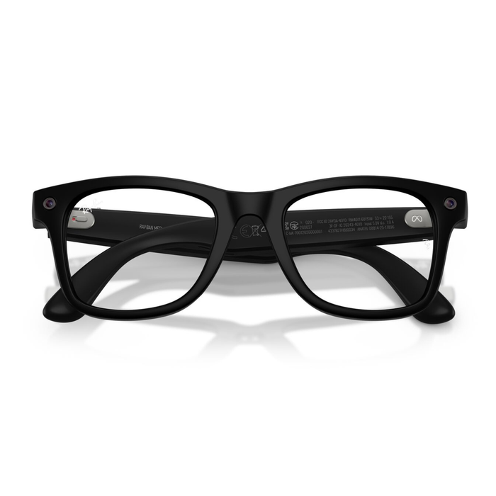 Lentes de sol Ray-Ban meta (Gen 3) Wayfarer Transitions Negro Mate
