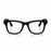 Lentes de sol Ray-Ban meta (Gen 3) Wayfarer Transitions Negro Mate