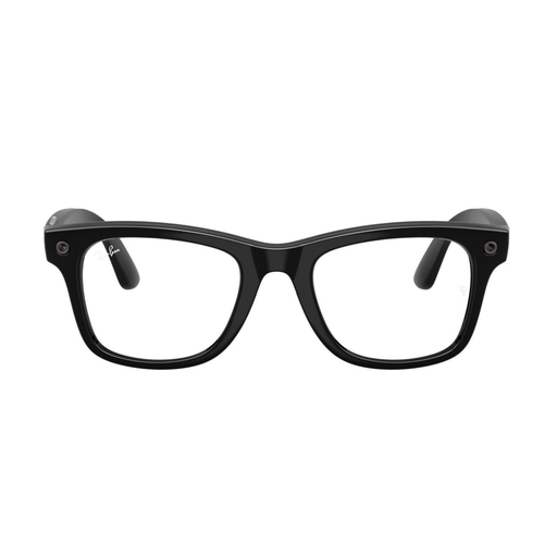 Lentes oftálmicos Ray-Ban meta (Gen 3) Wayfarer Negro