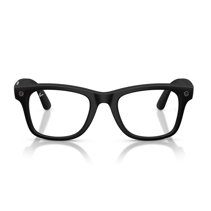 Lentes oftálmicos Ray-Ban meta (Gen 3) Wayfarer Negro