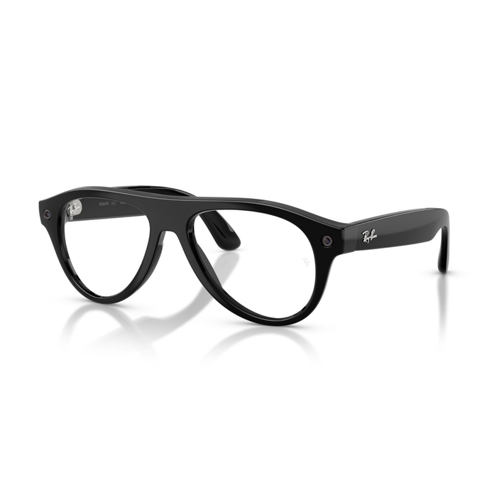 Lentes oftálmicos Ray-Ban meta (Gen 3) Aviator Negro