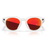 Lentes De Sol Oakley Meta 0OW8002 Hstn Rojo/Gris