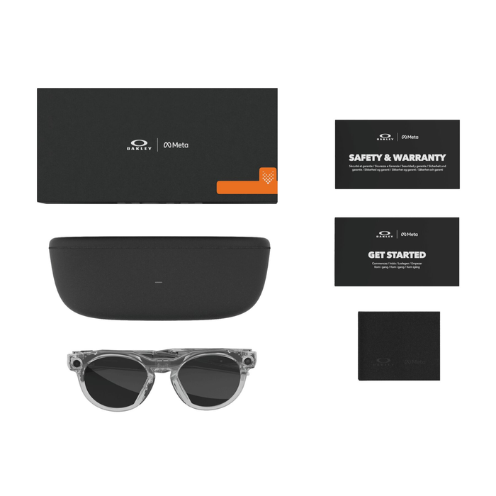 Lentes De Sol Oakley Meta 0OW8002 Hstn Transitions Gris/Blanco