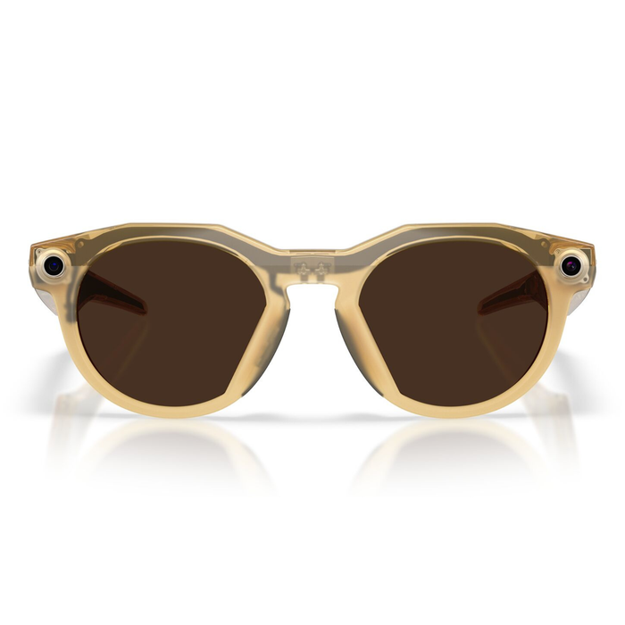 Lentes De Sol Oakley Meta 0OW8002 Hstn Transitions Café/Amarillo