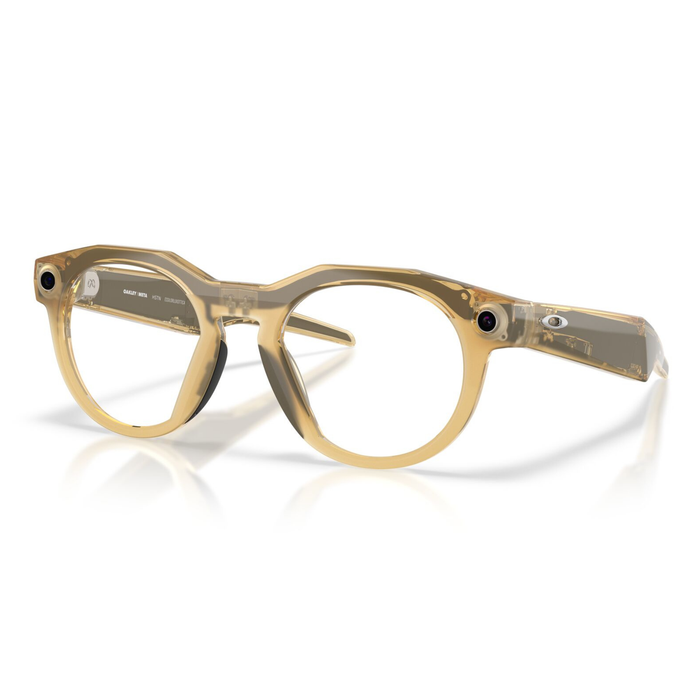 Lentes De Sol Oakley Meta 0OW8002 Hstn Transitions Café/Amarillo