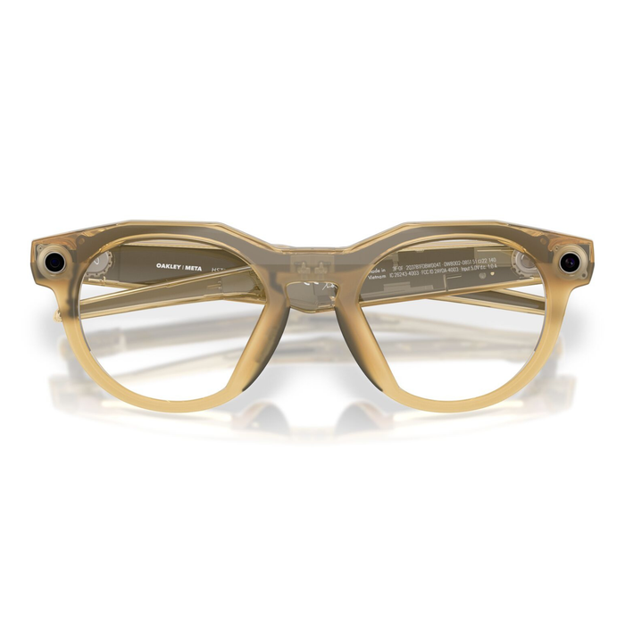 Lentes De Sol Oakley Meta 0OW8002 Hstn Transitions Café/Amarillo