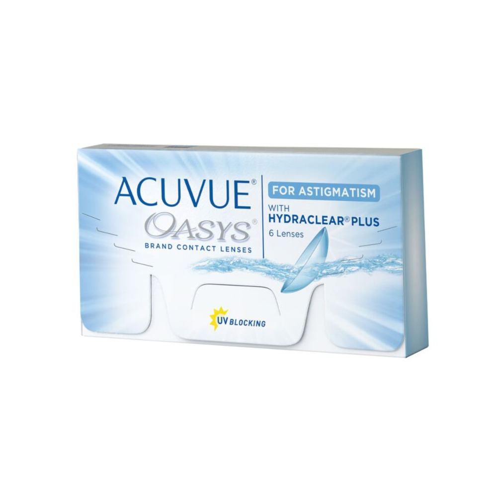 LENTES DE CONTACTO - Acuvue Oasys Astigmatismo con Hydraclear Plus