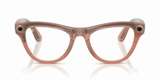 Lentes Ray-Ban Meta 0RW4014 Skyler Transitions Café/Durazno