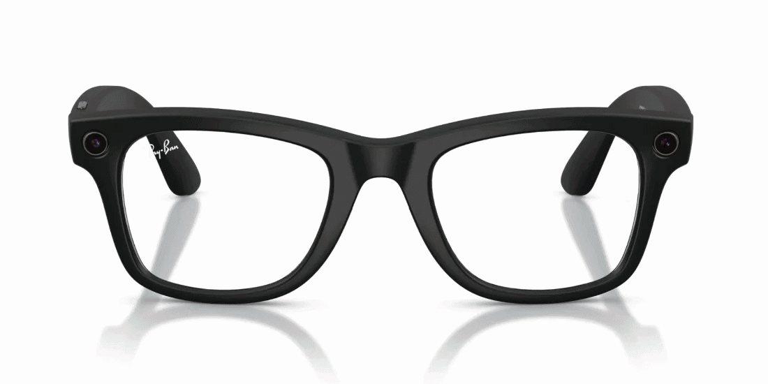 Lentes Ray-Ban Meta RW4012 Wayfarer Transitions Negro/Gris